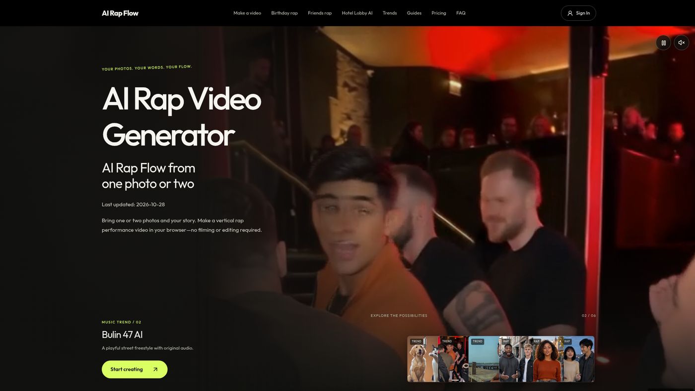 AI Rap Flow screenshot 1