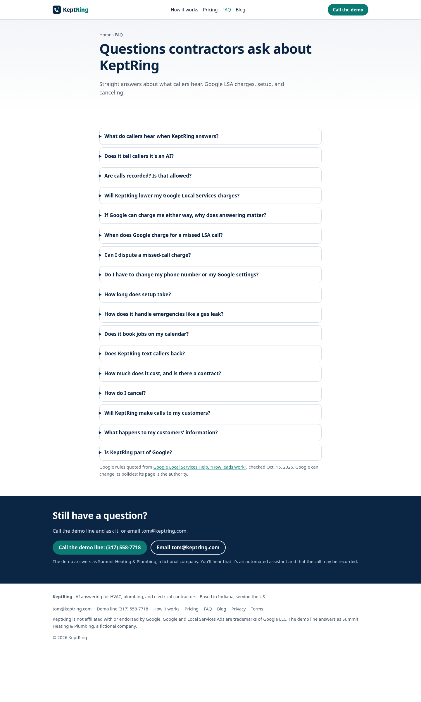 KeptRing screenshot 1