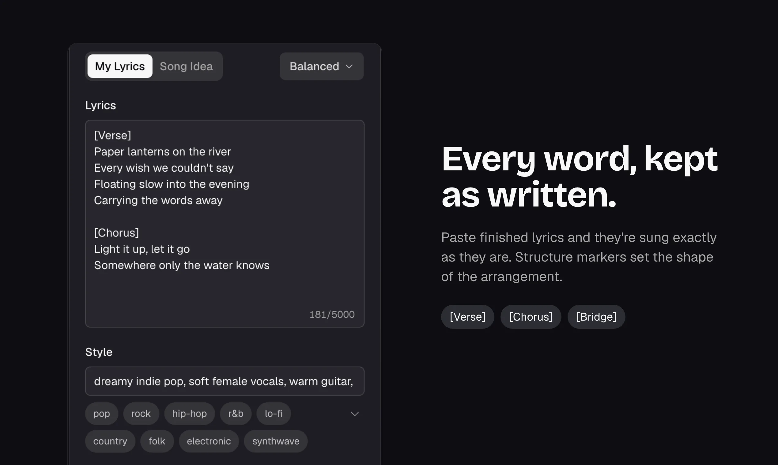 ToSong screenshot 1