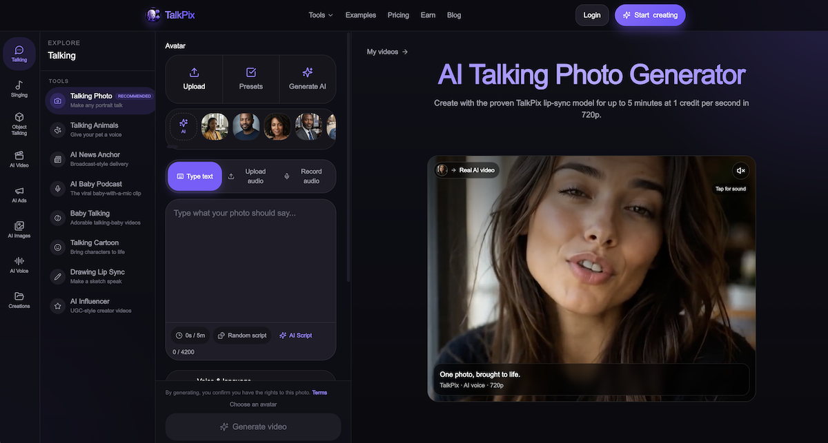 TalkPix screenshot 1