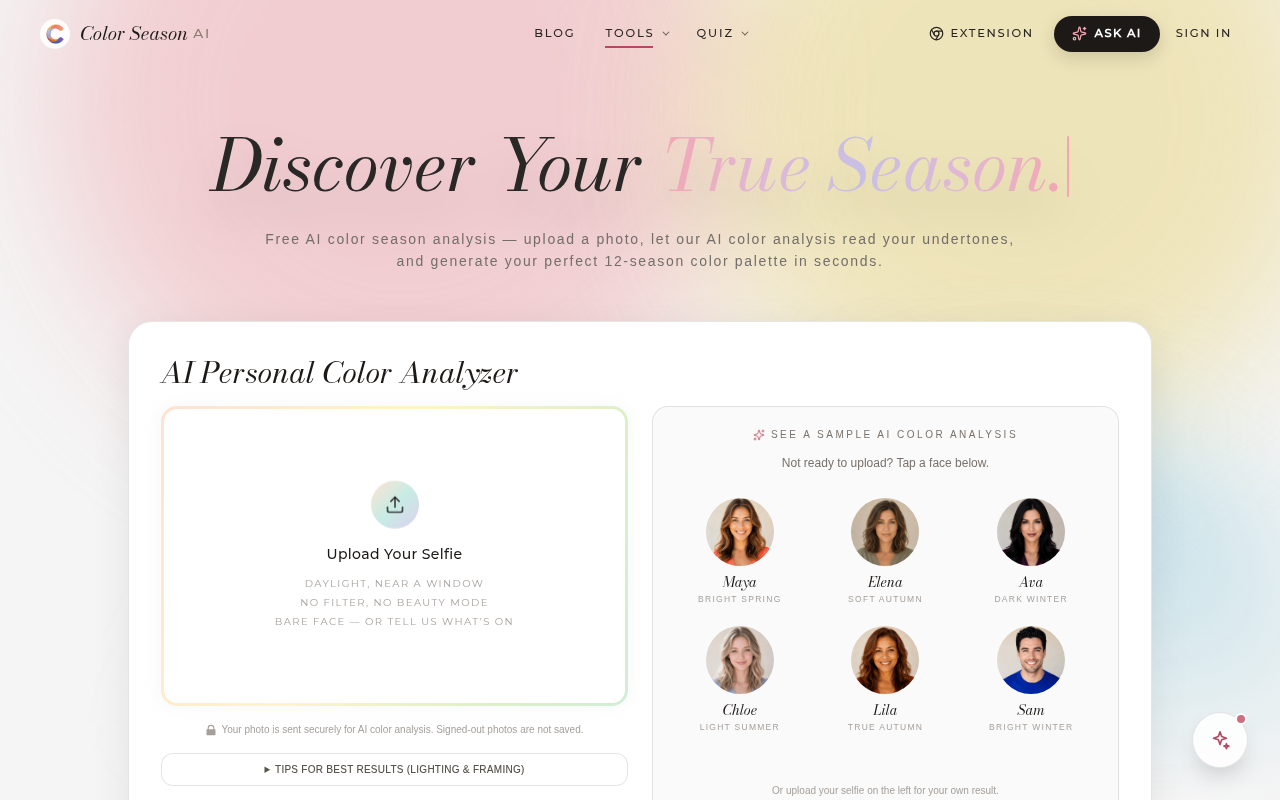 ColorSeason AI screenshot 1