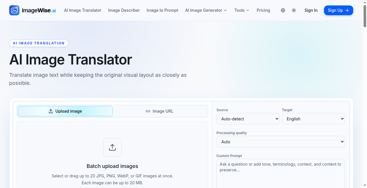 ImageWise screenshot 2