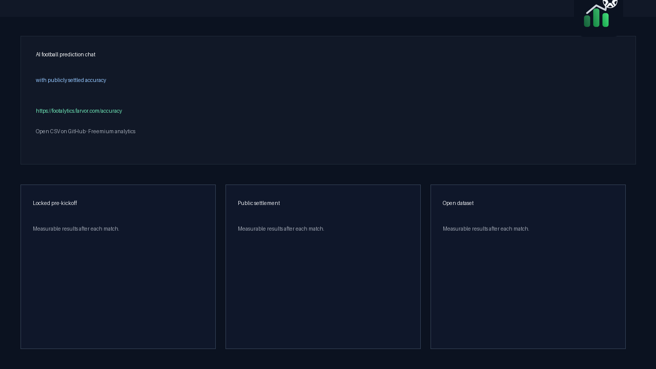 Footalytics screenshot 1