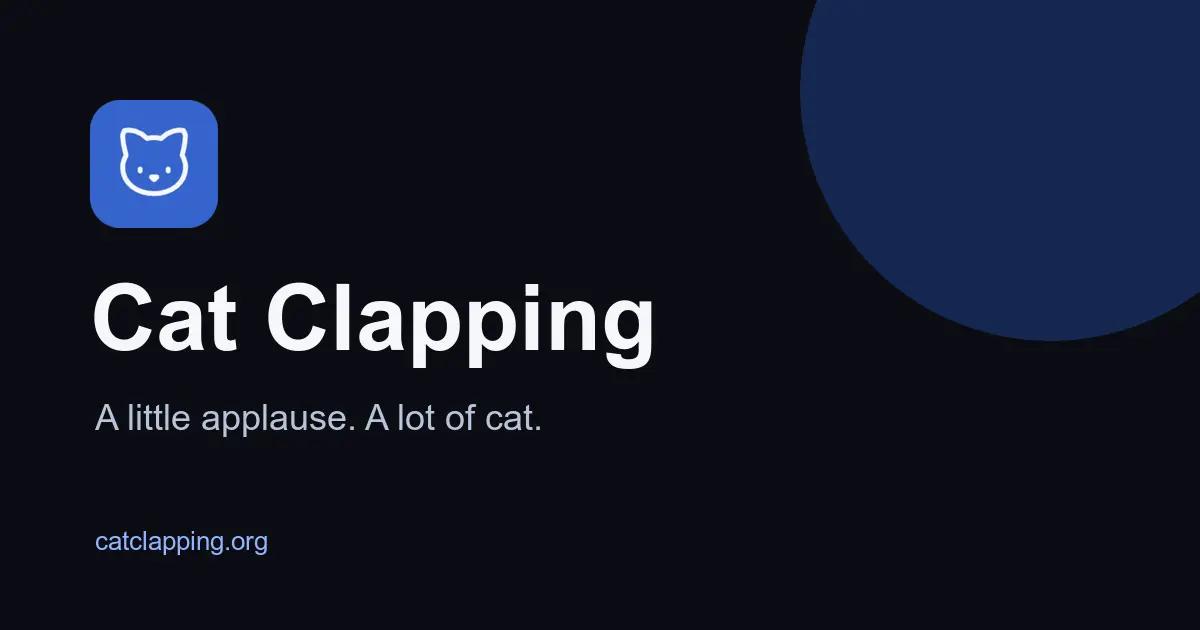 Cat Clapping screenshot 1