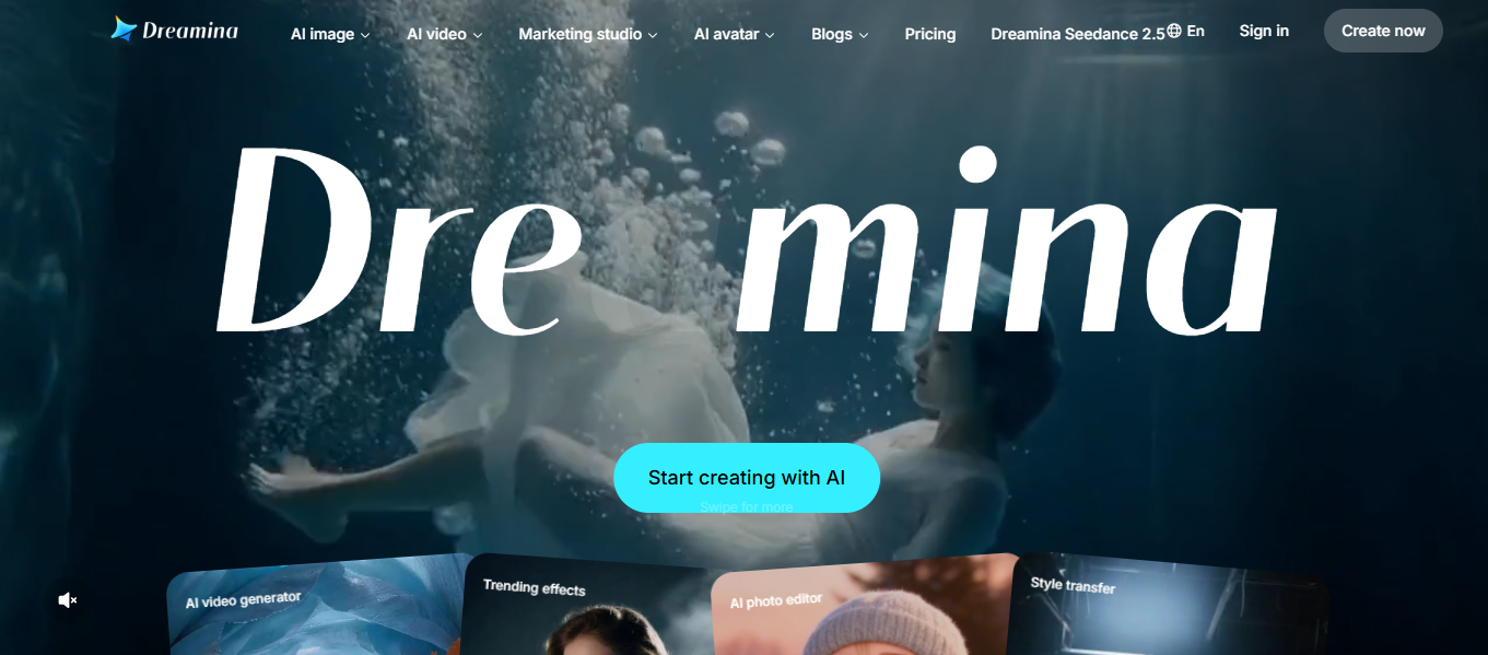 Dreamina screenshot 1