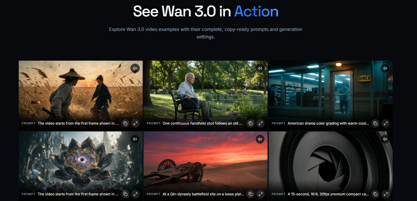 Wan 3.0 AI Video Generator screenshot 2
