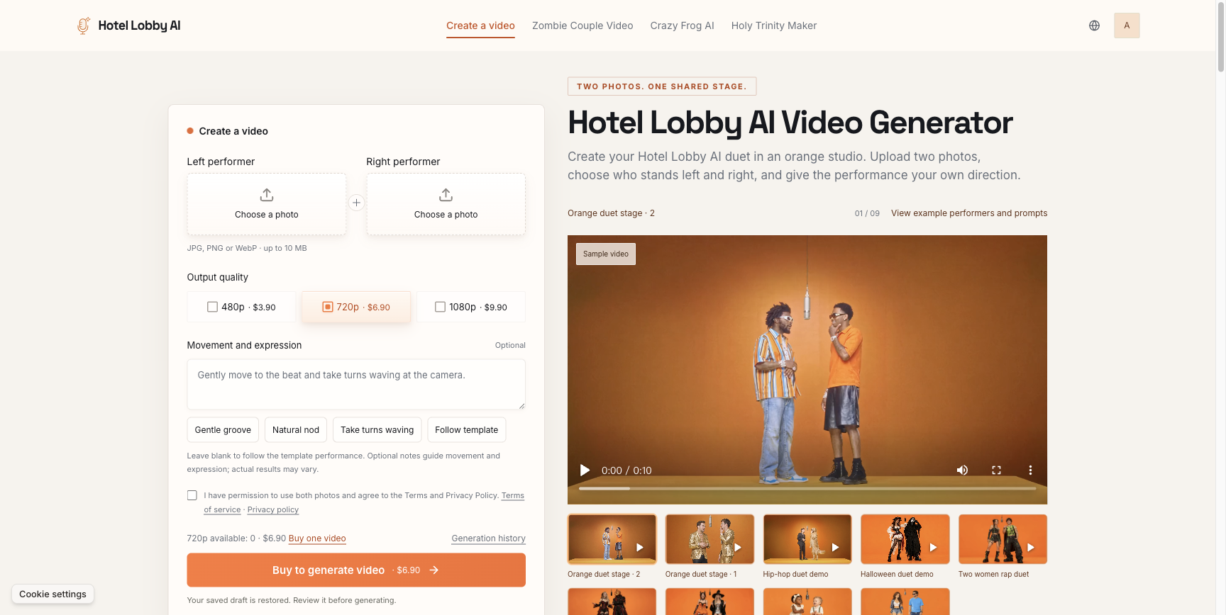 Hotel Lobby AI screenshot 1