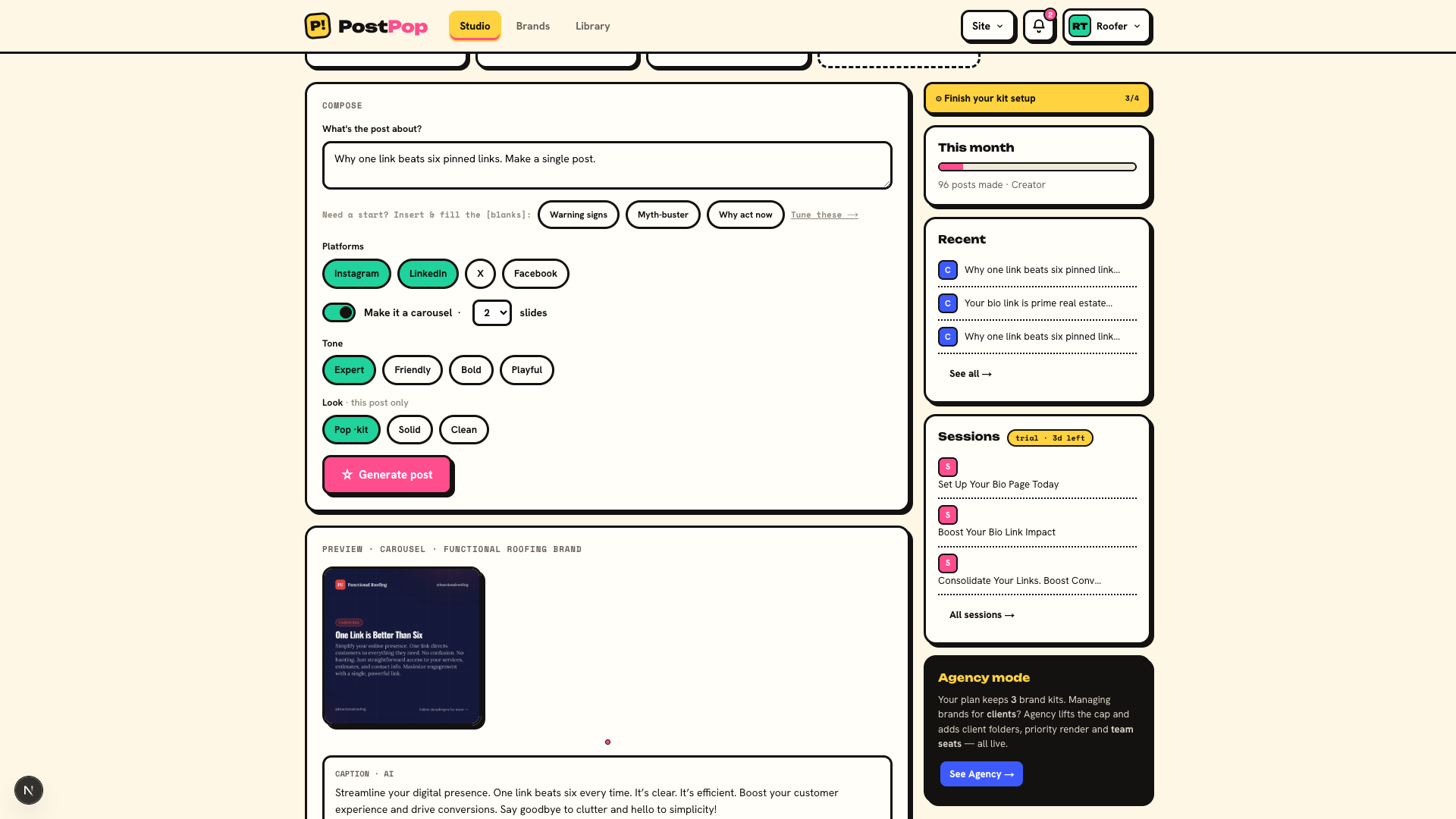 PostPop screenshot 3