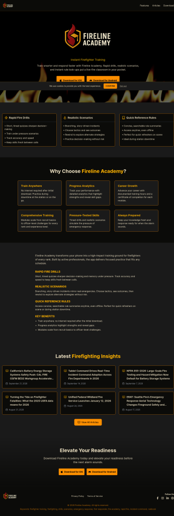 Fireline Academy screenshot 1