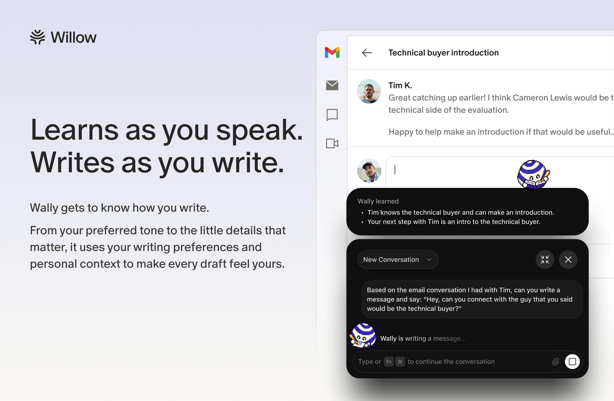 Willow Voice screenshot 2