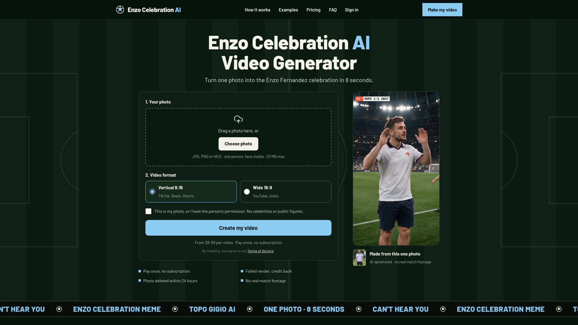 Enzo Celebration AI screenshot 1
